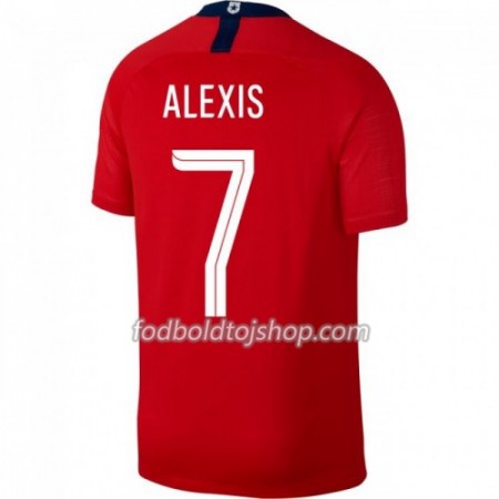 Chile Alexis Sanchez 7 Hjemmebanetrøje Copa América 2019 S/S